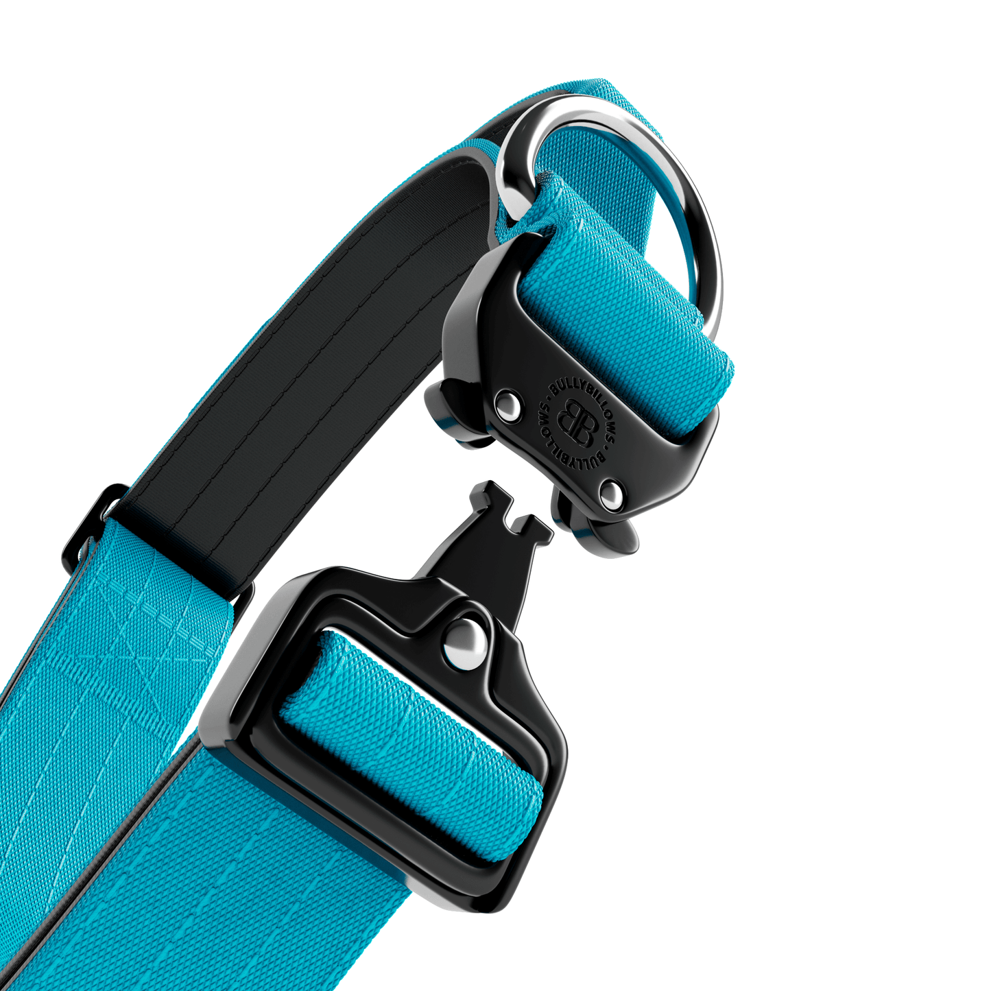 4cm Combat® Collar | With Handle & Secured Clip - Light Blue