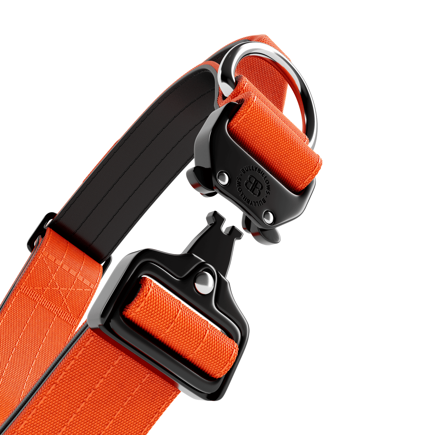 4cm Combat® Collar | With Handle & Secured Clip - Orange