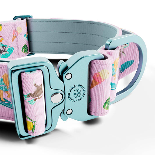 5cm Lighter Combat® Collar | With Handle & Secure Clip - Prismra Pink