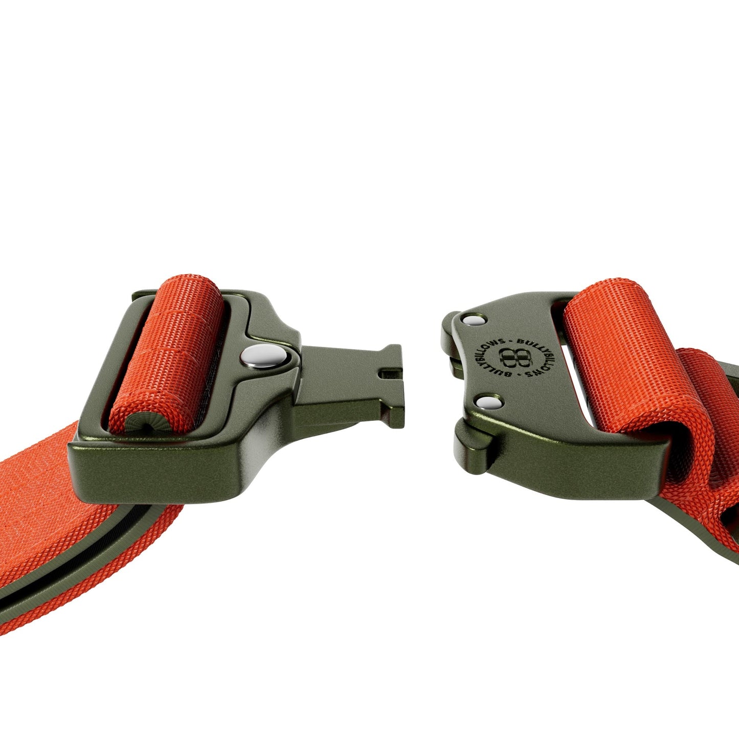 5cm Lighter Combat® Collar | With Handle Secure Clip - Burnt Orange X Khaki
