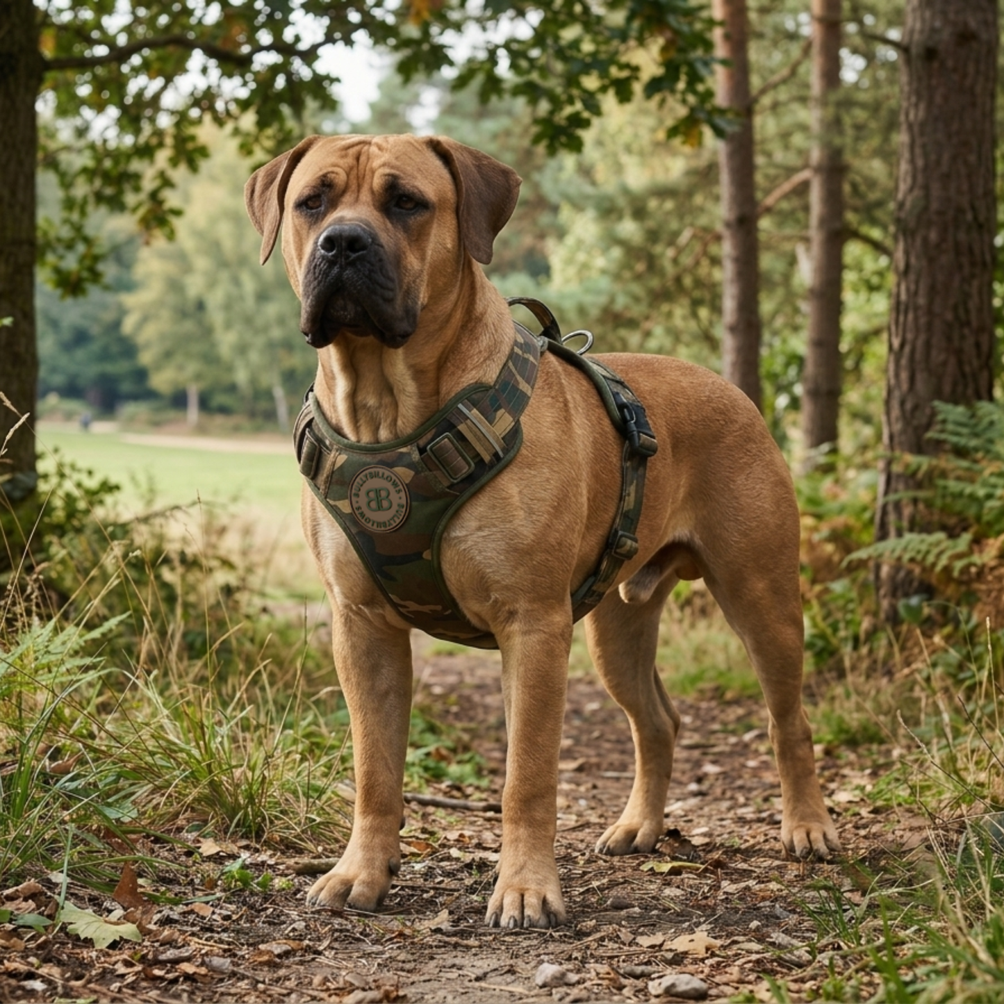 Comfort Premium Harness | Non Restrictive - Pink Camouflage