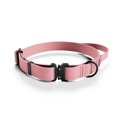 2.5cm Combat Billowthane® Collar | Waterproof | With Handle & Secure Clip - Pink