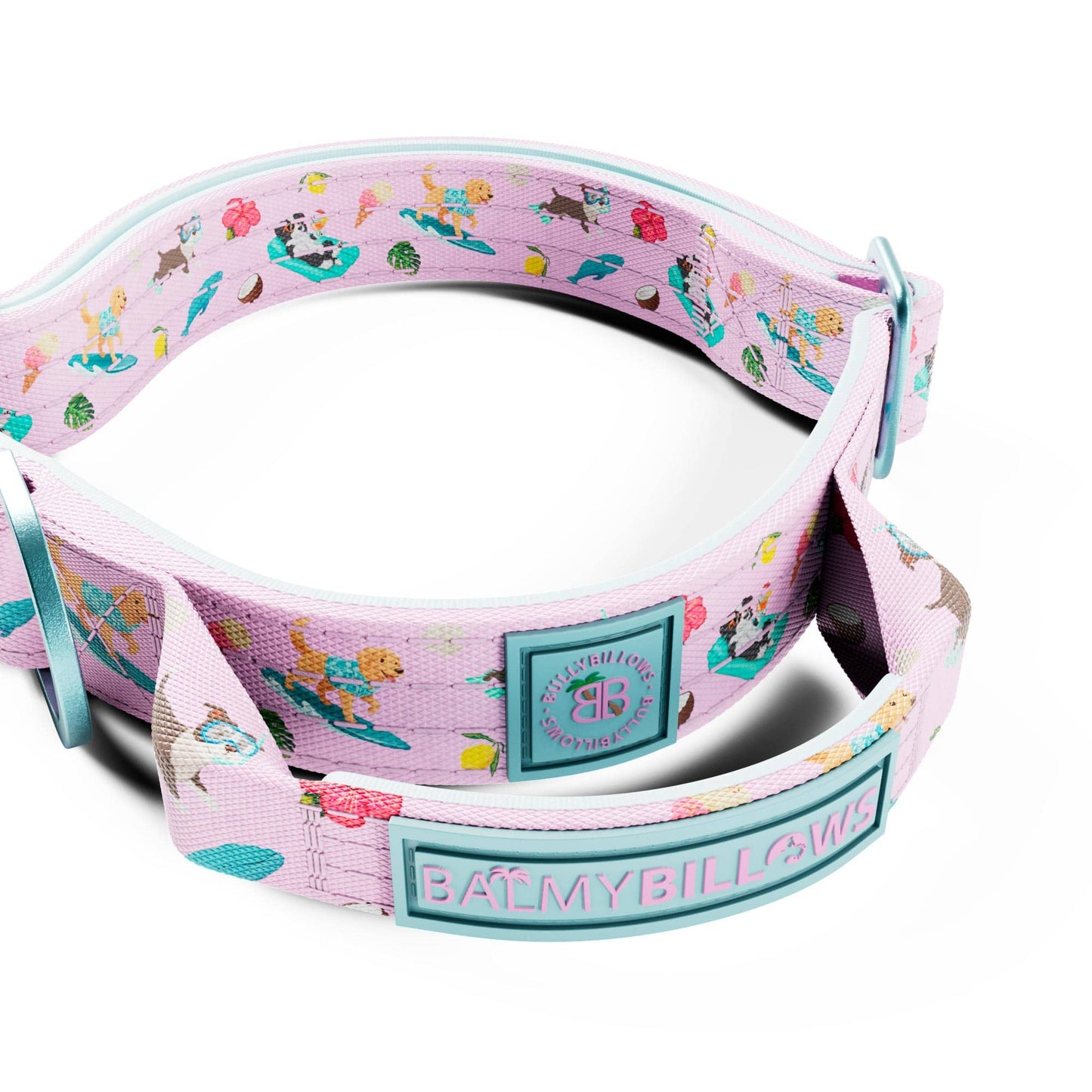 2.5cm Lighter Combat® Collar | With Handle & Secure Clip - Prismra Pink
