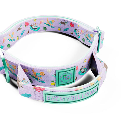 2.5cm Lighter Combat® Collar | With Handle & Secure Clip - Prismra Purple