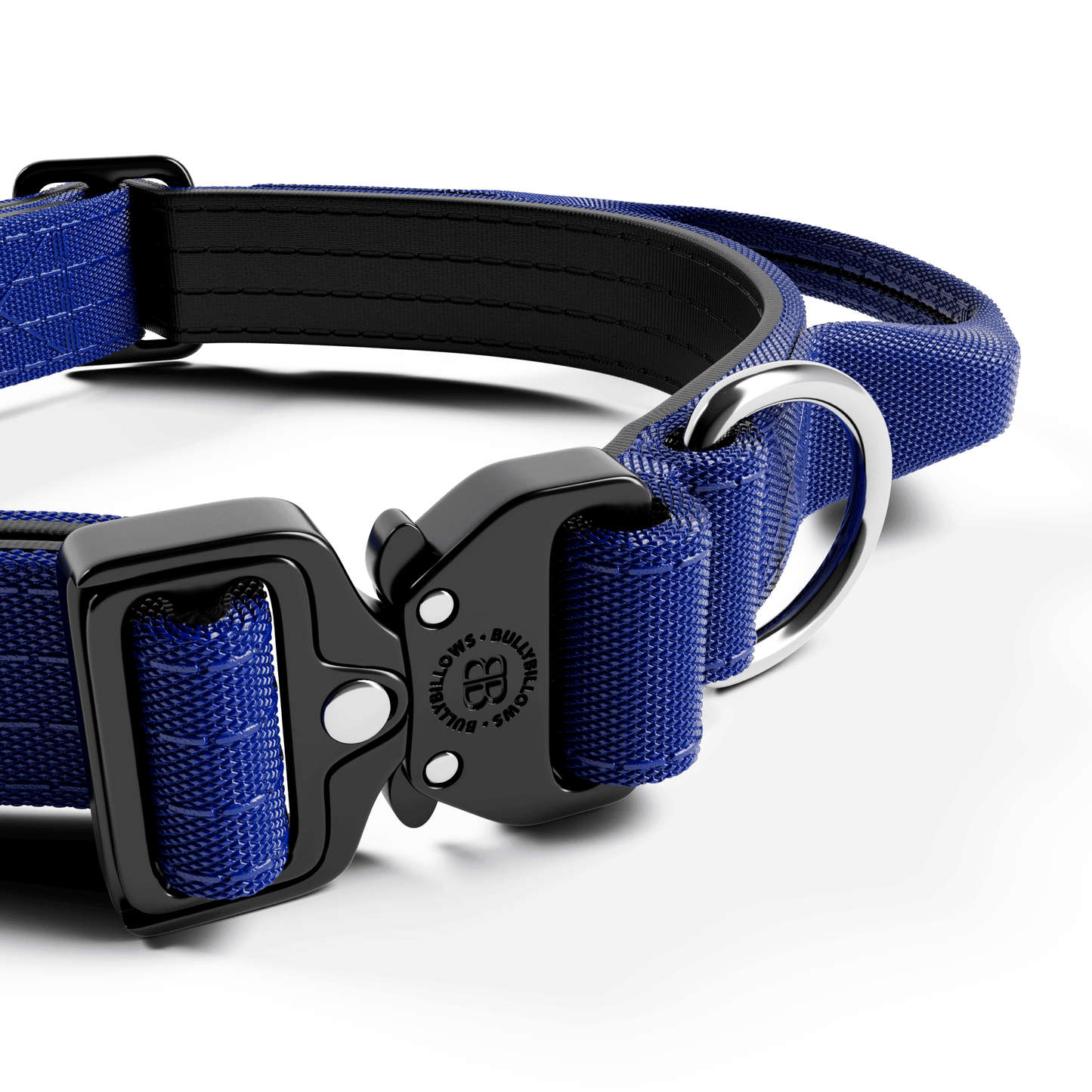2.5cm Combat® Collar | With Handle & Secure Clip - Blue