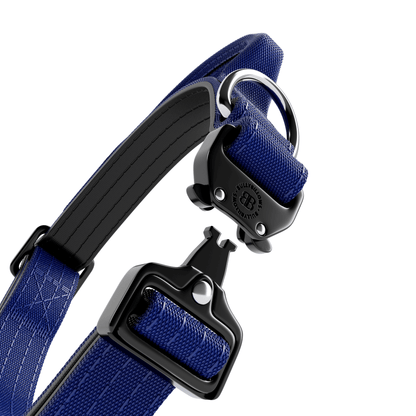 2.5cm Combat® Collar | With Handle & Secure Clip - Blue