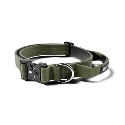 2.5cm Combat® Collar | With Handle & Secure Clip - Khaki