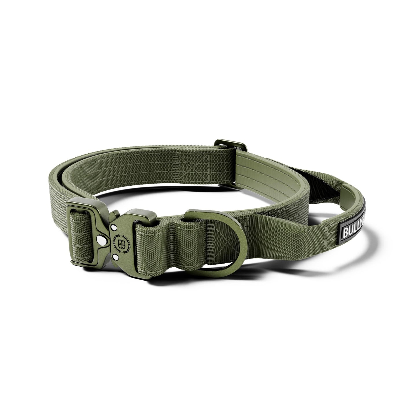 2.5cm Lighter Combat® Collar | With Handle & Secure Clip - Khaki x Khaki