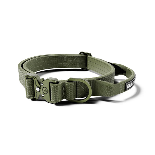 2.5cm Lighter Combat® Collar | With Handle & Secure Clip - Khaki x Khaki