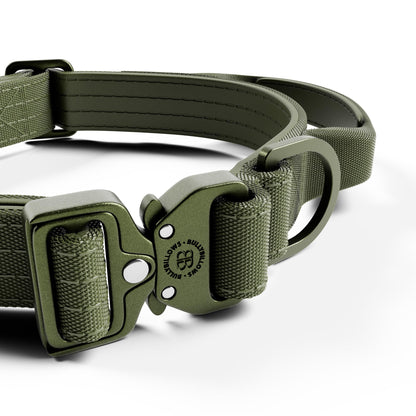 2.5cm Lighter Combat® Collar | With Handle & Secure Clip - Khaki x Khaki