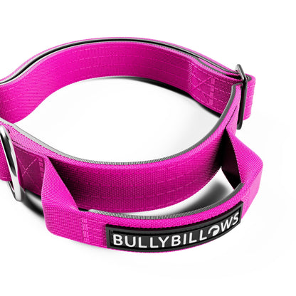 2.5cm Combat® Collar | With Handle & Secure Clip - Magenta