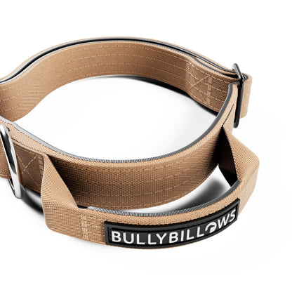 2.5cm Combat® Collar | With Handle & Secure Clip - Tan
