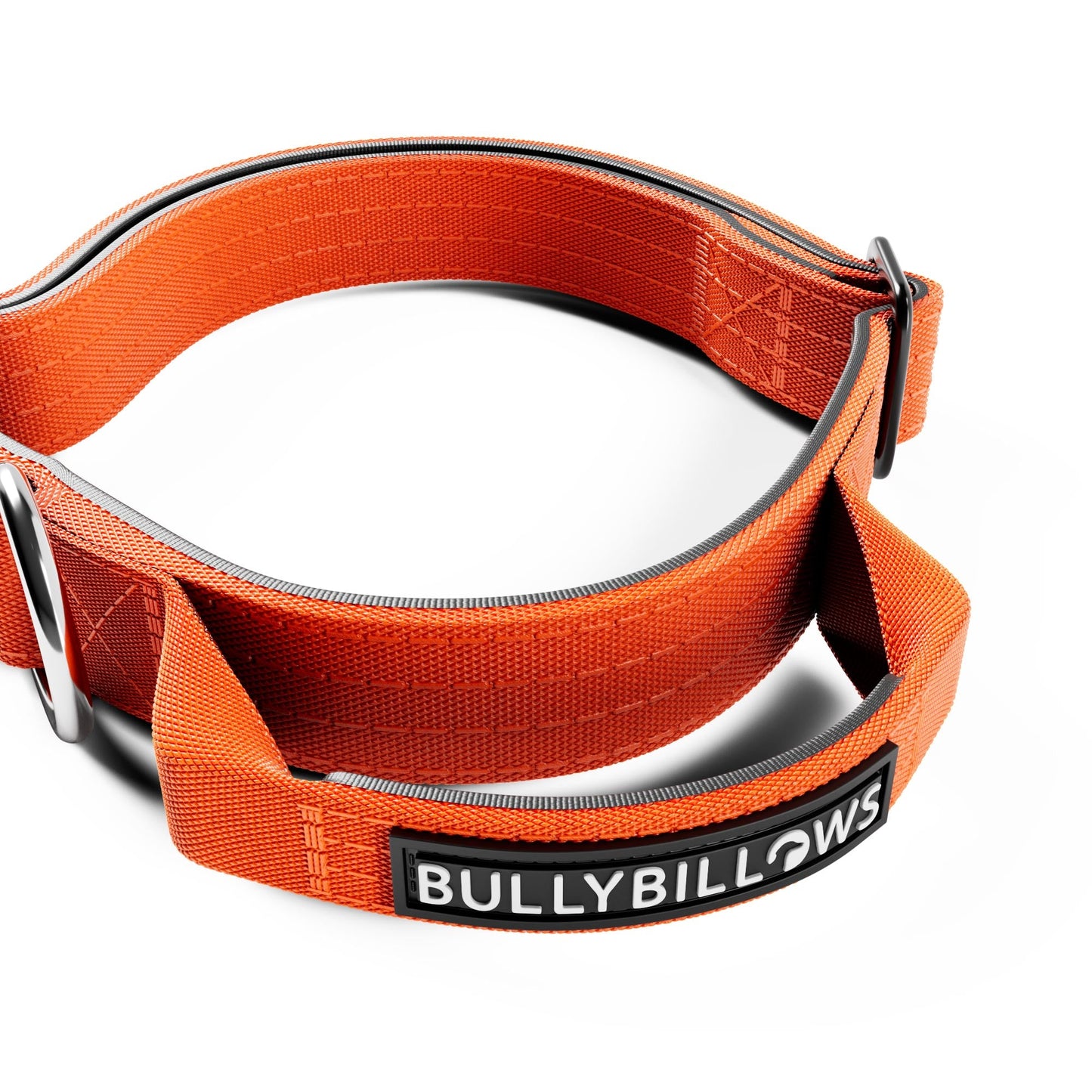 2.5cm Combat® Collar | With Handle & Secure Clip - Orange