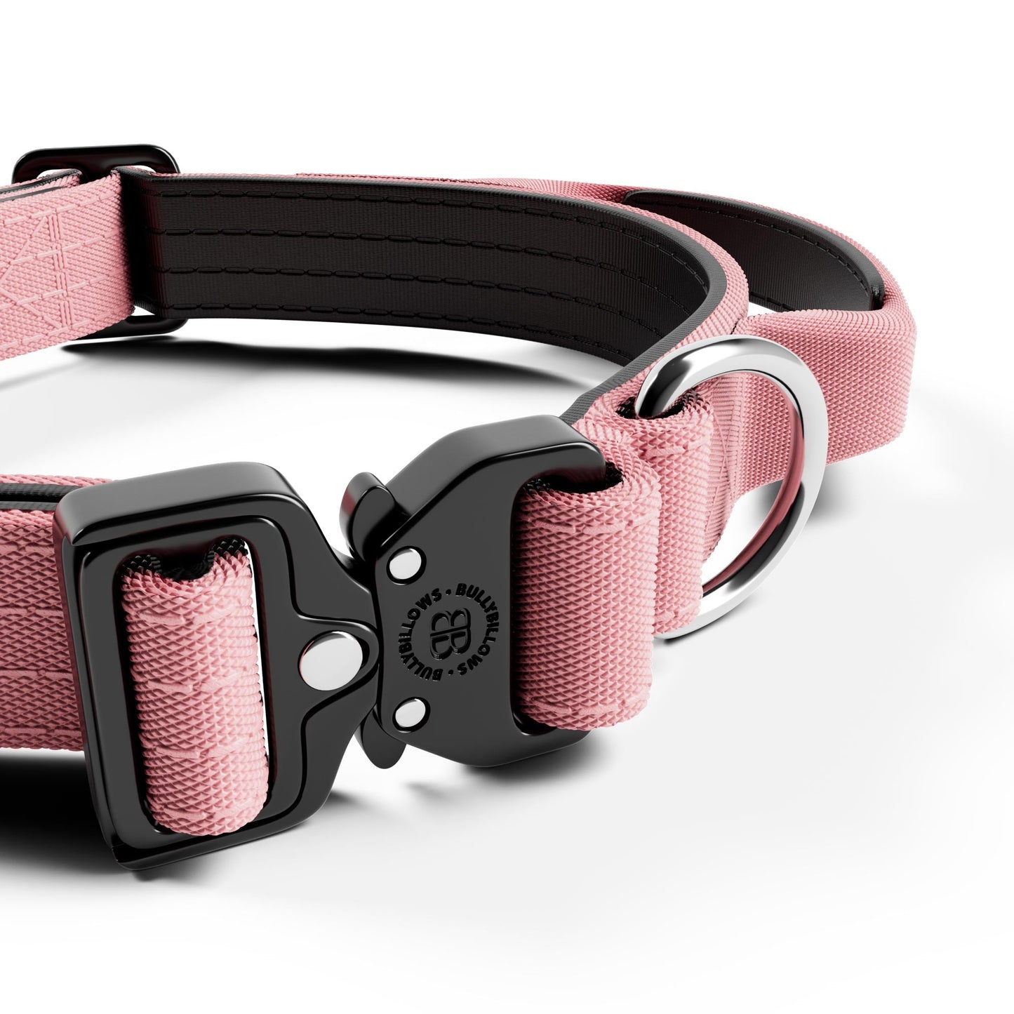 2.5cm Combat® Collar | With Handle & Secure Clip - Pink