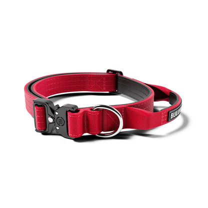 2.5cm Combat® Collar | With Handle & Secure Clip - Red