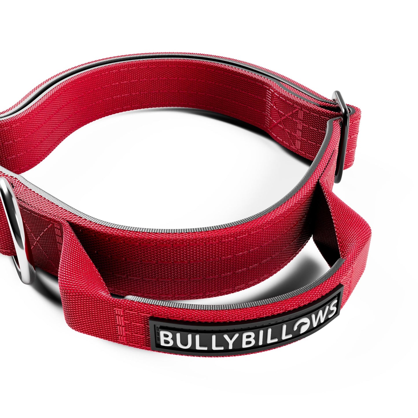 2.5cm Combat® Collar | With Handle & Secure Clip - Red