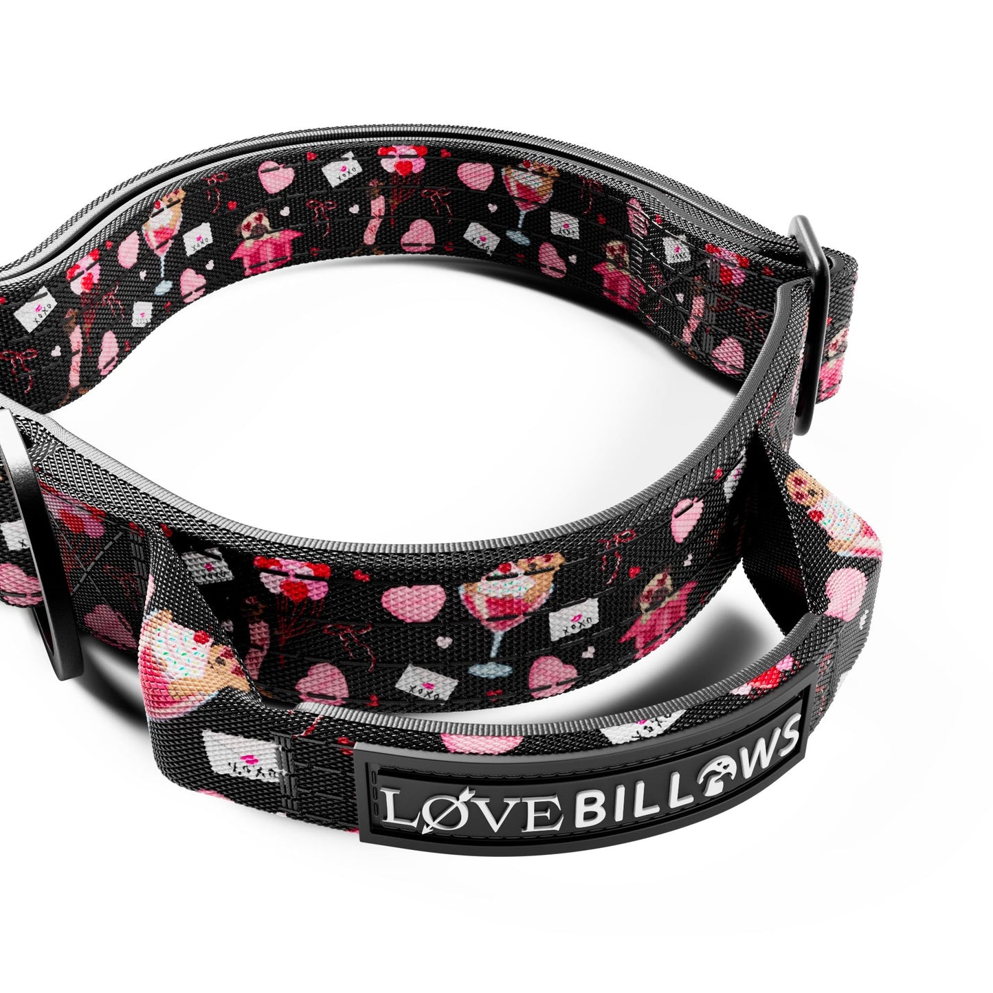 2.5cm Lighter Combat® Collar | With Handle & Secure Clip - Dark Love Edition