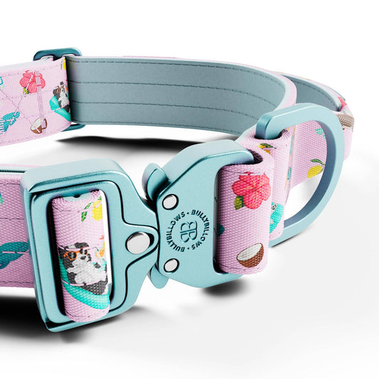 4cm Lighter Combat® Collar | With Handle & Secure Clip - Prismra Pink