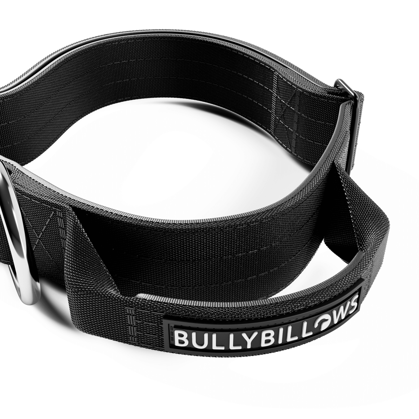 4cm Combat® Collar | With Handle & Secured Clip - Black