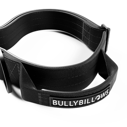 4cm Lighter Combat® Collar | With Handle & Secure Clip - Black x Black