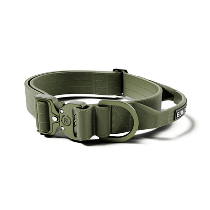 4cm Lighter Combat® Collar | With Handle & Secure Clip - Khaki x Khaki