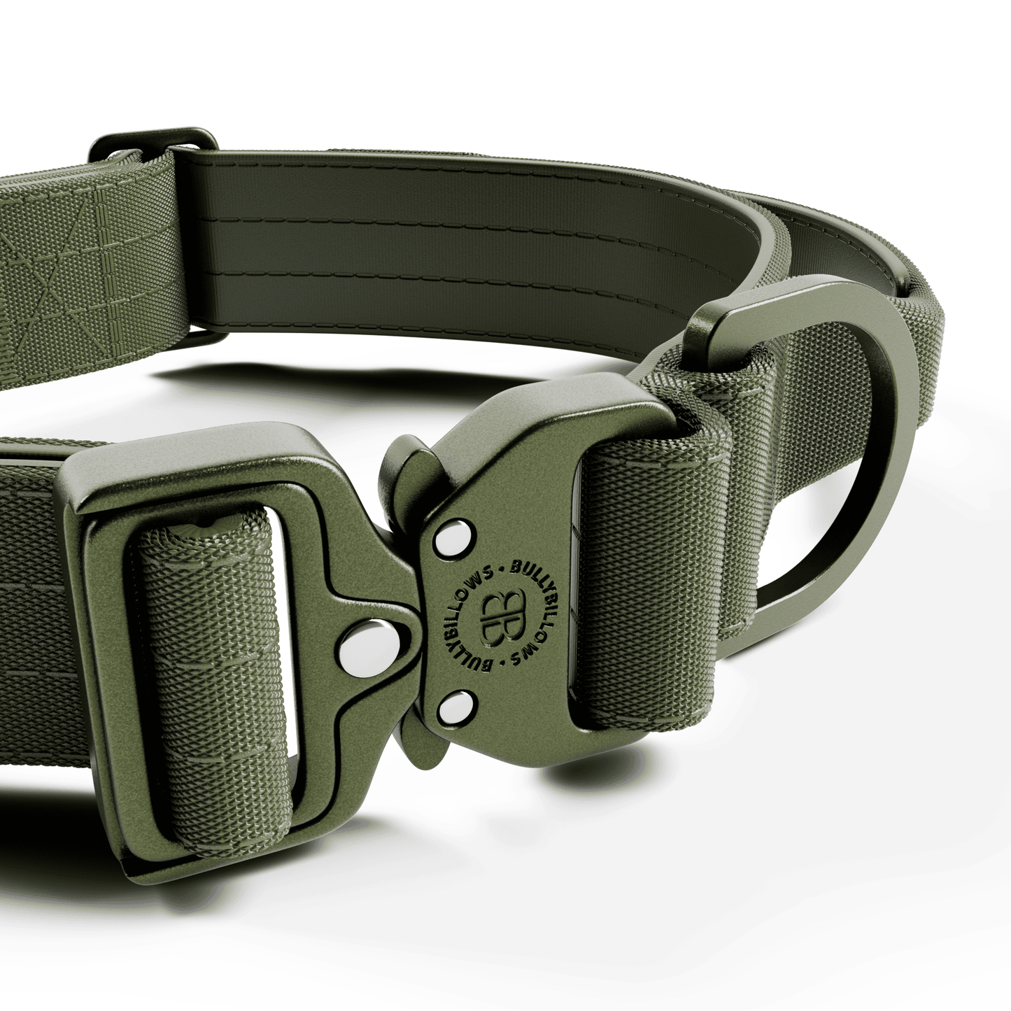 4cm Lighter Combat® Collar | With Handle & Secure Clip - Khaki x Khaki