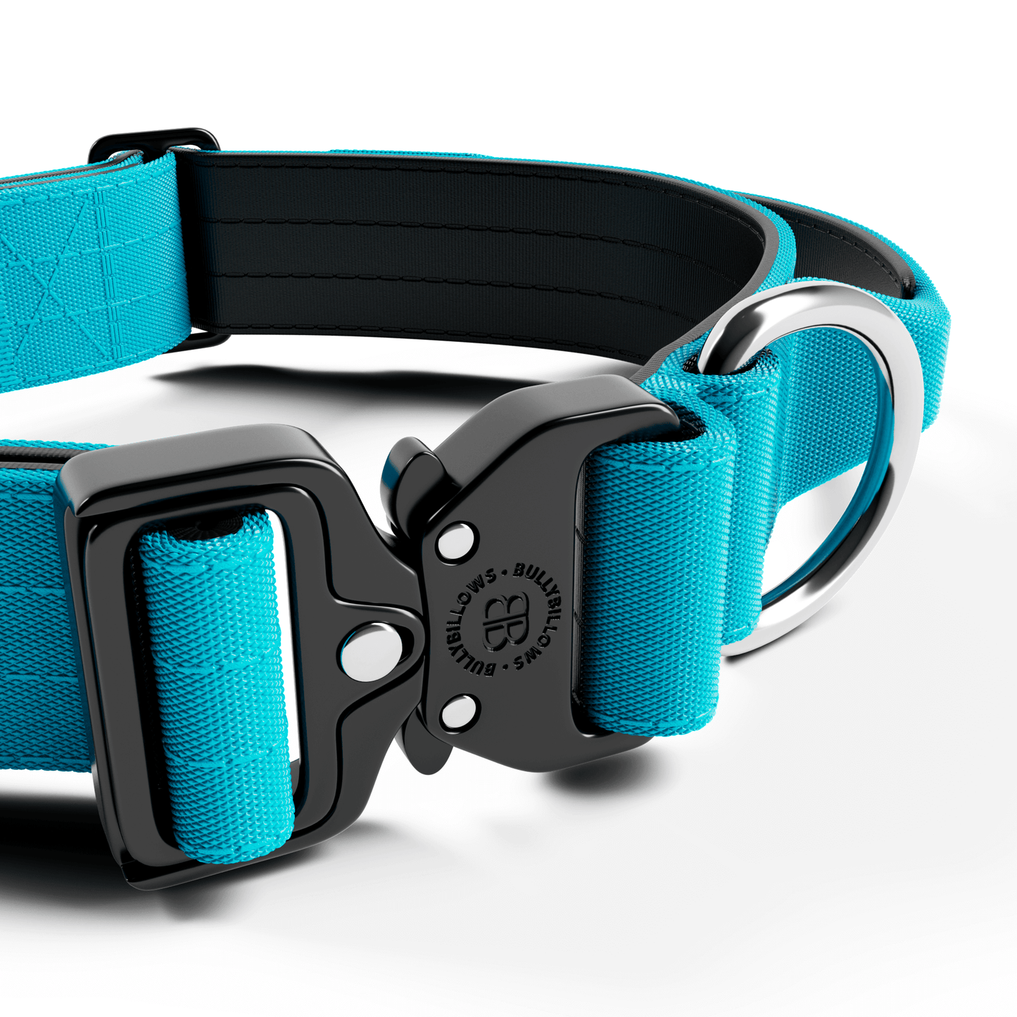 4cm Combat® Collar | With Handle & Secured Clip - Light Blue