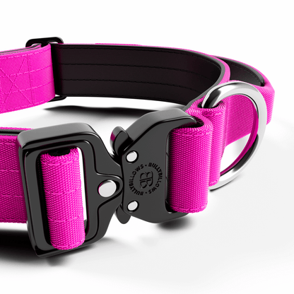 4cm Combat® Collar | With Handle & Secured Clip - Magenta