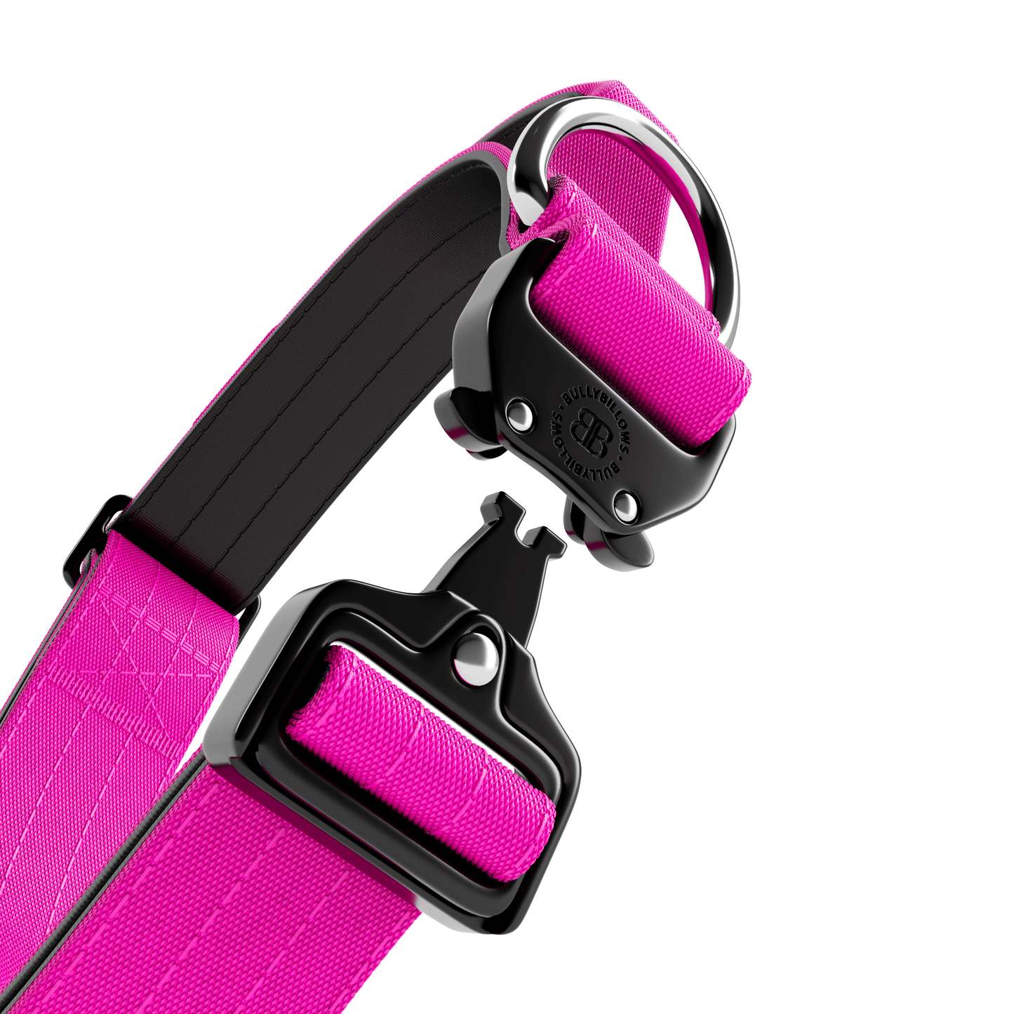 4cm Combat® Collar | With Handle & Secured Clip - Magenta