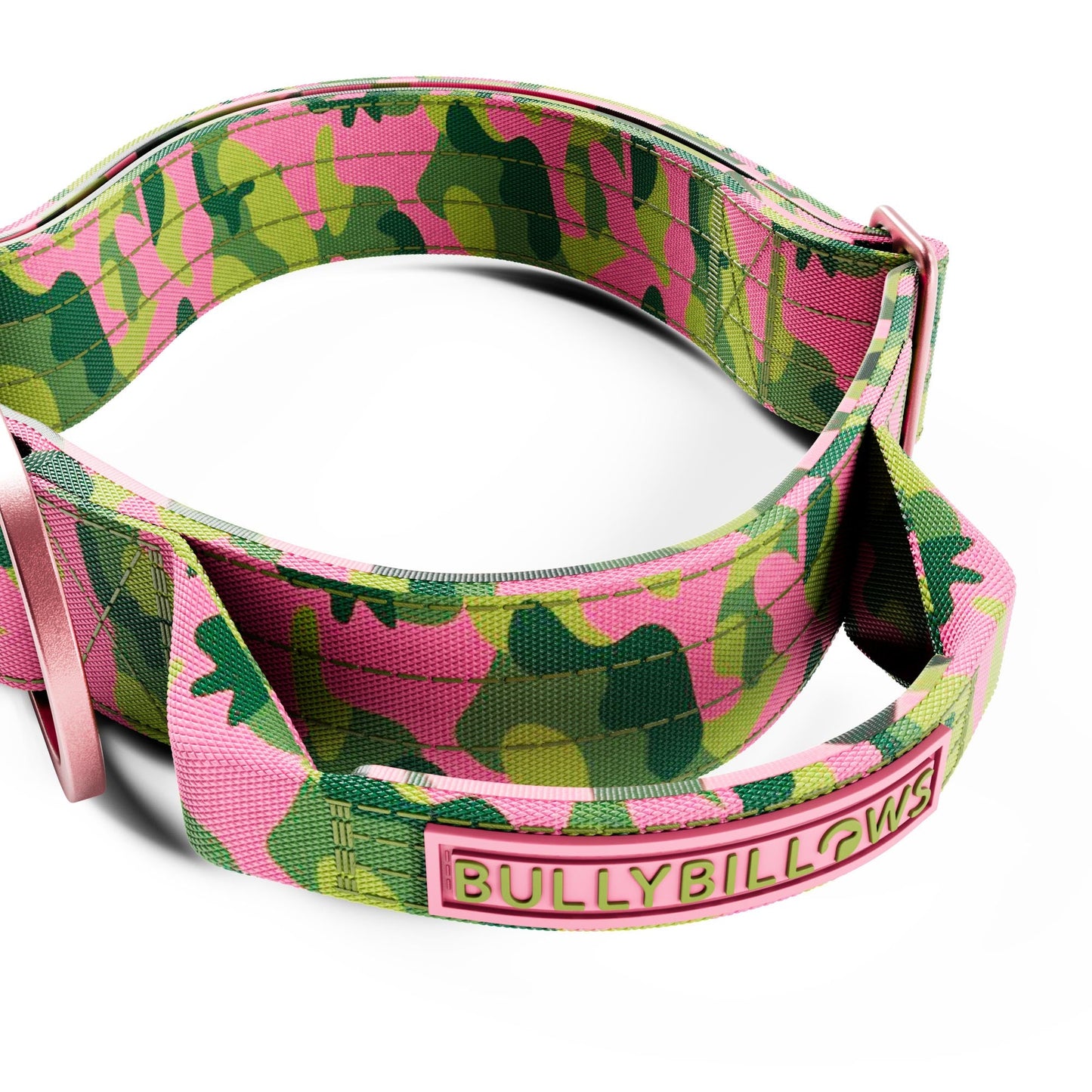4cm Lighter Combat® Collar | With Handle & Secure Clip - Pink Camouflage