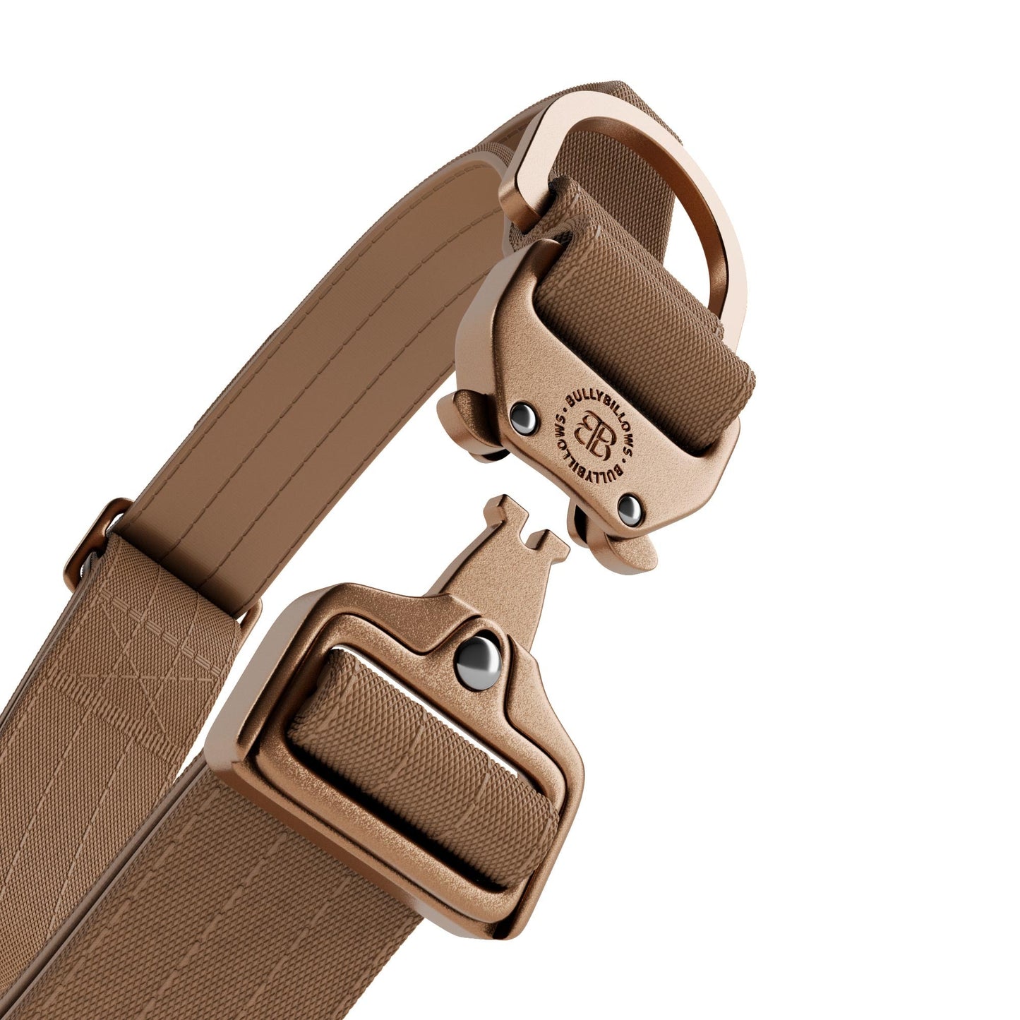 4cm Lighter Combat® Collar | With Handle & Secure Clip - Tan x Tan