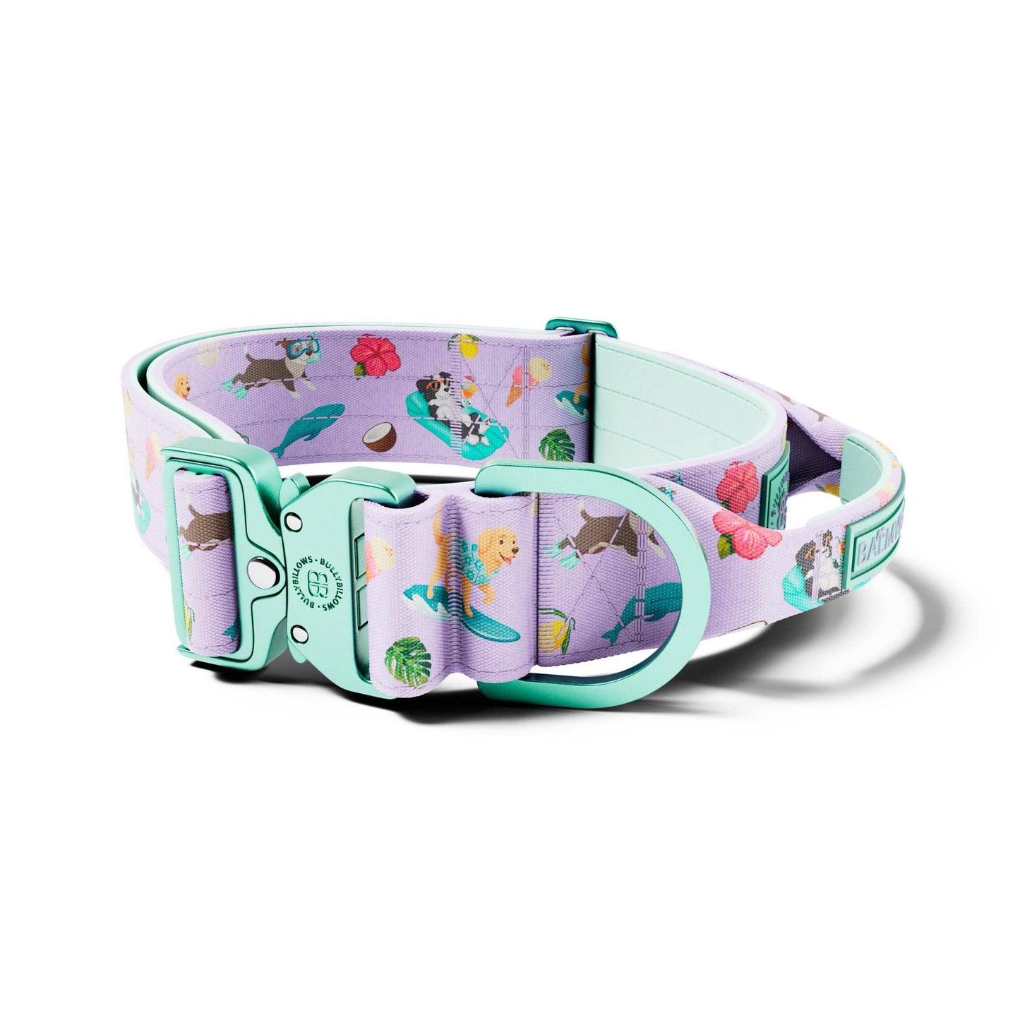 5cm Lighter Combat® Collar | With Handle & Secure Clip - Prismra Purple