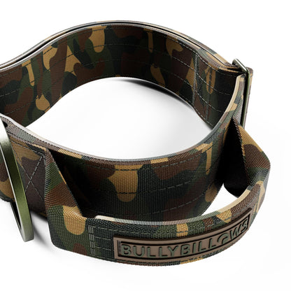5cm Lighter Combat® Collar | With Handle & Secure Clip - Green Camouflage