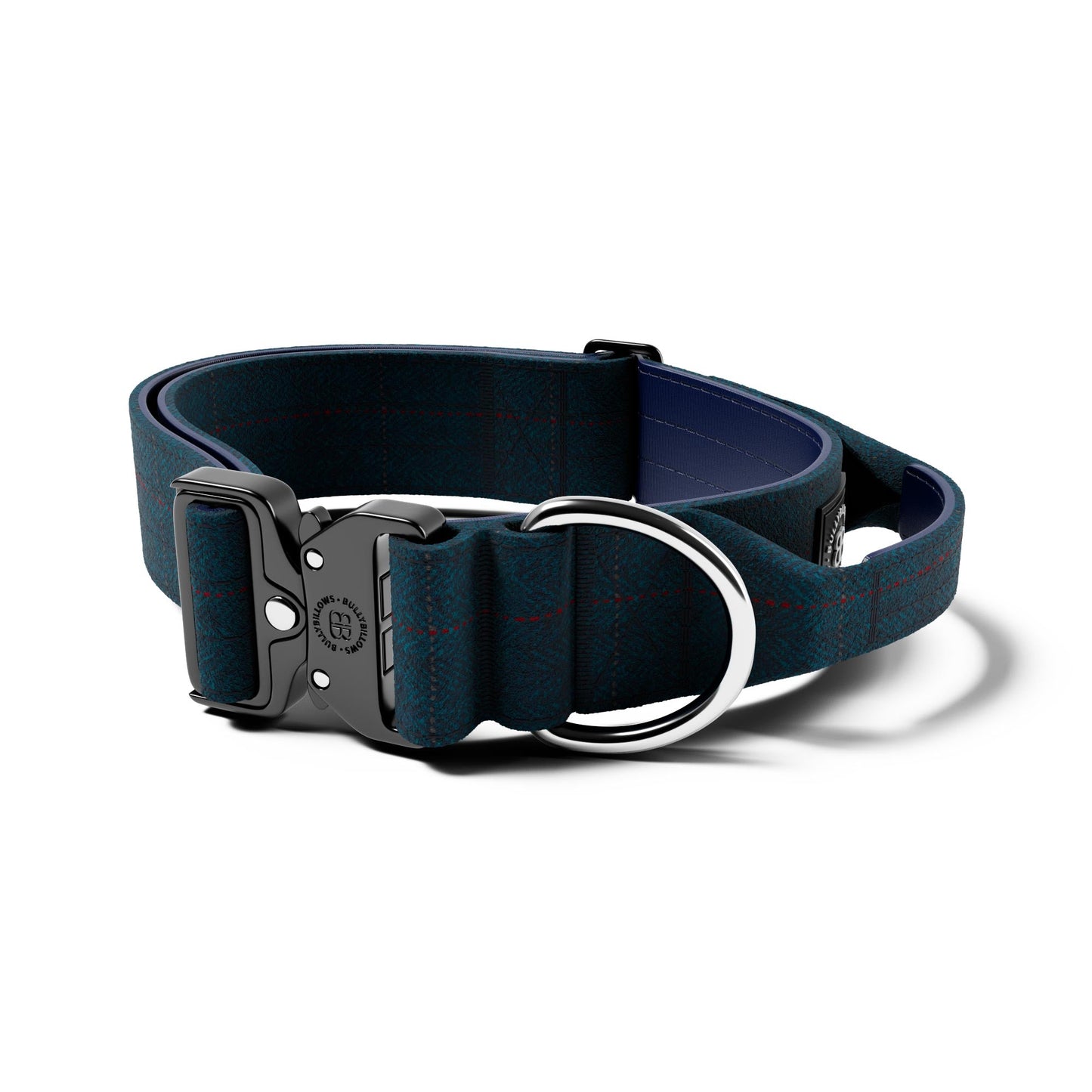 5cm Tweed & Herringbone Combat® Collar | With Handle & Secure Clip
