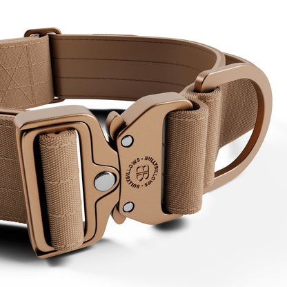 5cm Lighter Combat® Collar | With Handle Secure Clip - Tan x Tan