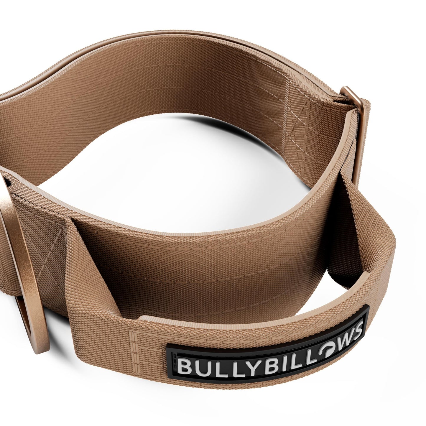 5cm Lighter Combat® Collar | With Handle Secure Clip - Tan x Tan
