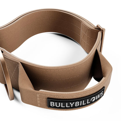 5cm Lighter Combat® Collar | With Handle Secure Clip - Tan x Tan