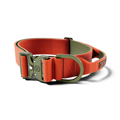 5cm Lighter Combat® Collar | With Handle Secure Clip - Burnt Orange X Khaki