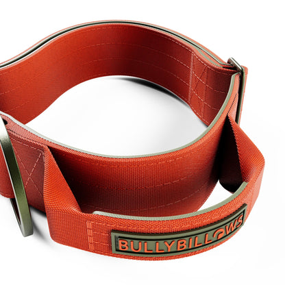 5cm Lighter Combat® Collar | With Handle Secure Clip - Burnt Orange X Khaki