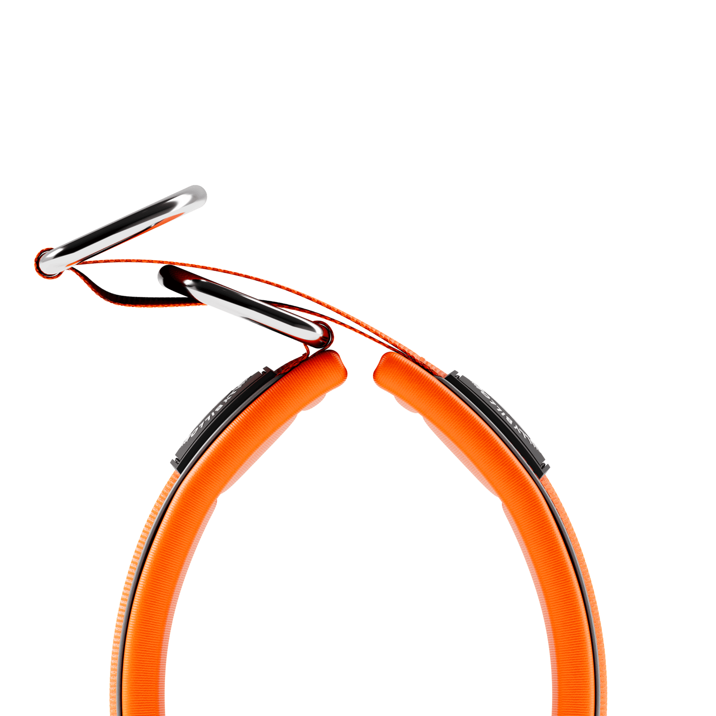 3cm Slip on Collar | Foam Padded - Orange