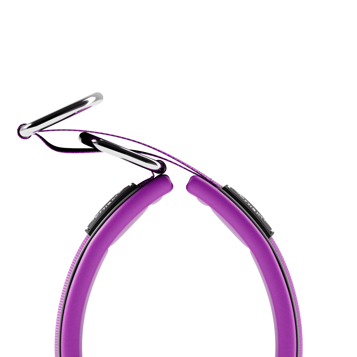 3cm Slip on Collar | Foam Padded - Purple