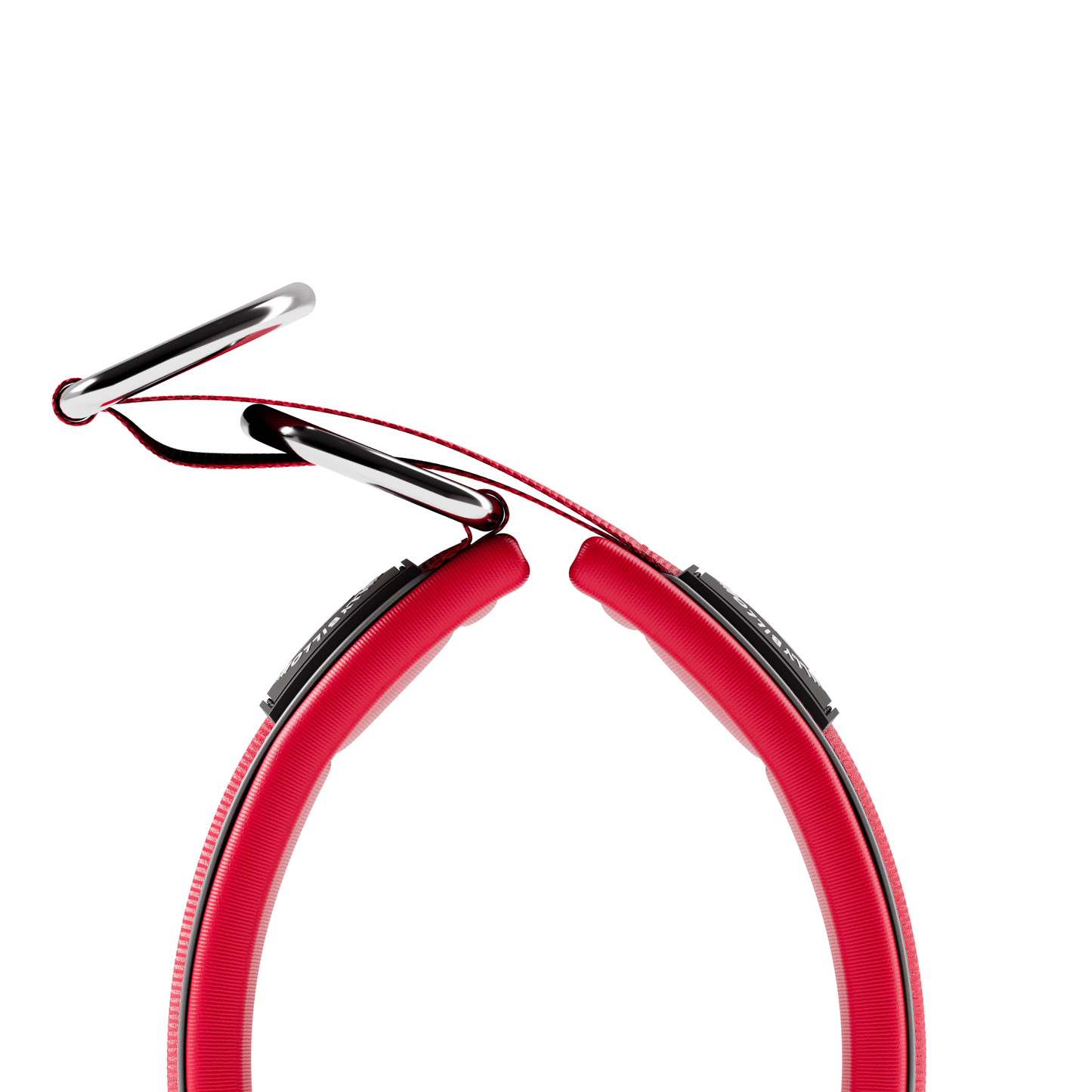 3cm Slip on Collar | Foam Padded - Red