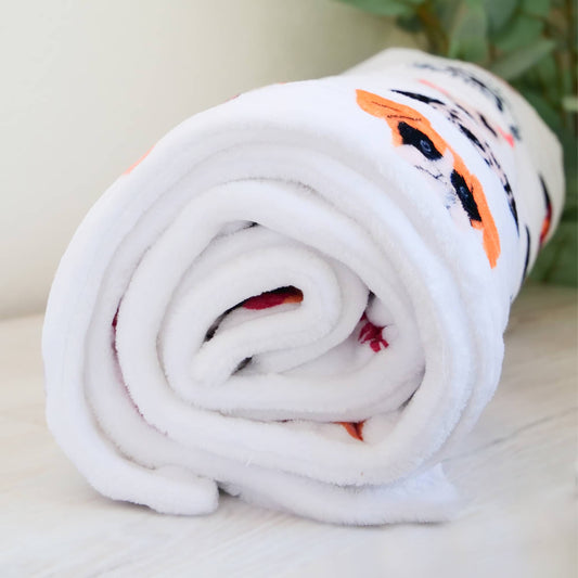 White Edition | Luxury Human & Dog Blanket