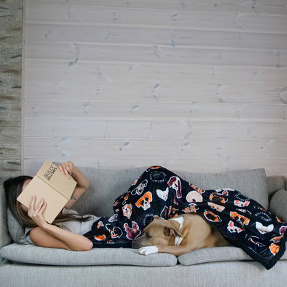 Black Edition | Luxury Human & Dog Blanket