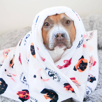 White Edition | Luxury Human & Dog Blanket