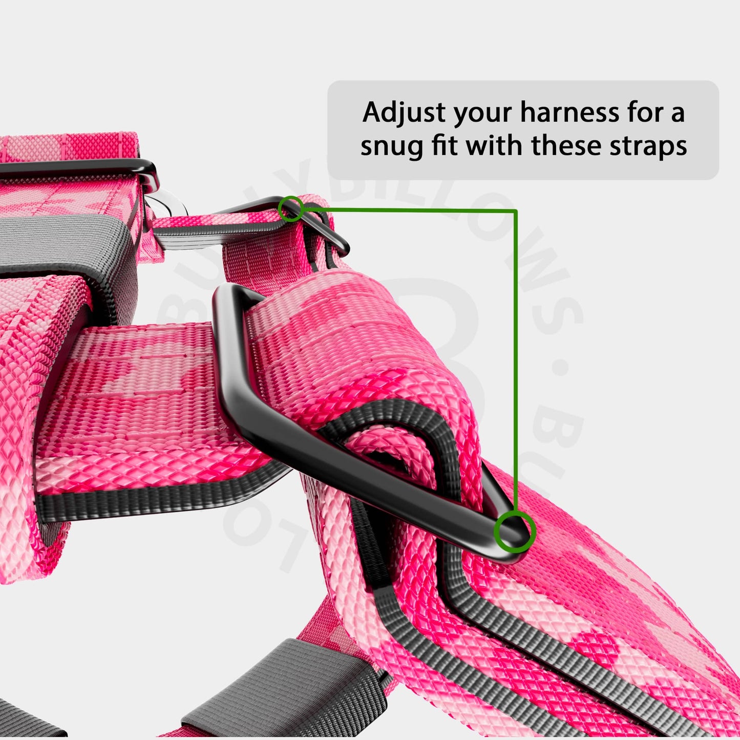 Anti-Pull TRI-Harness® | Training Dog Harness for All Breeds - Bubblegum