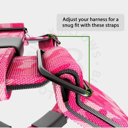 Anti-Pull TRI-Harness® | Training Dog Harness for All Breeds - Bubblegum