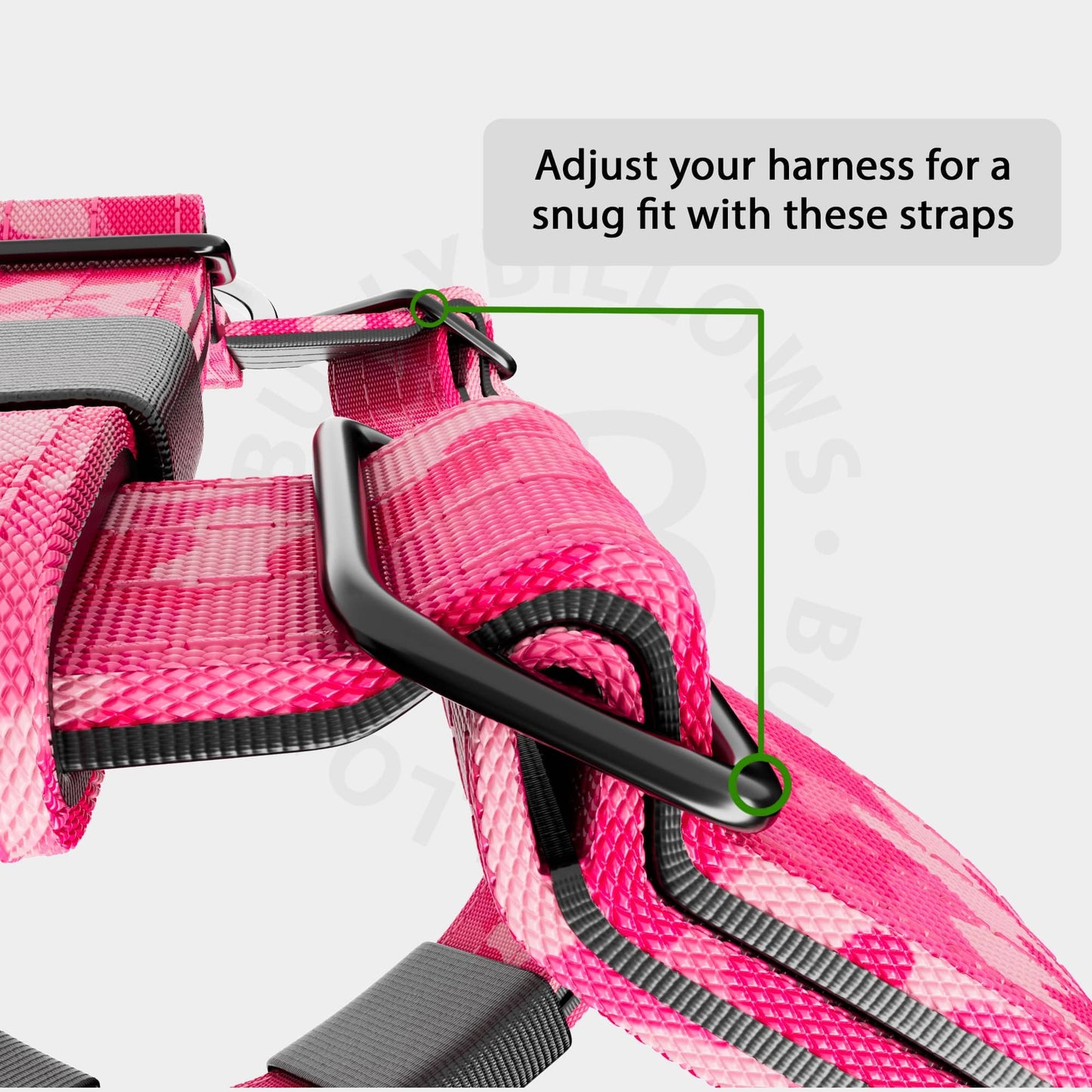 Anti-Pull TRI-Harness® | Training Dog Harness for All Breeds - Bubblegum