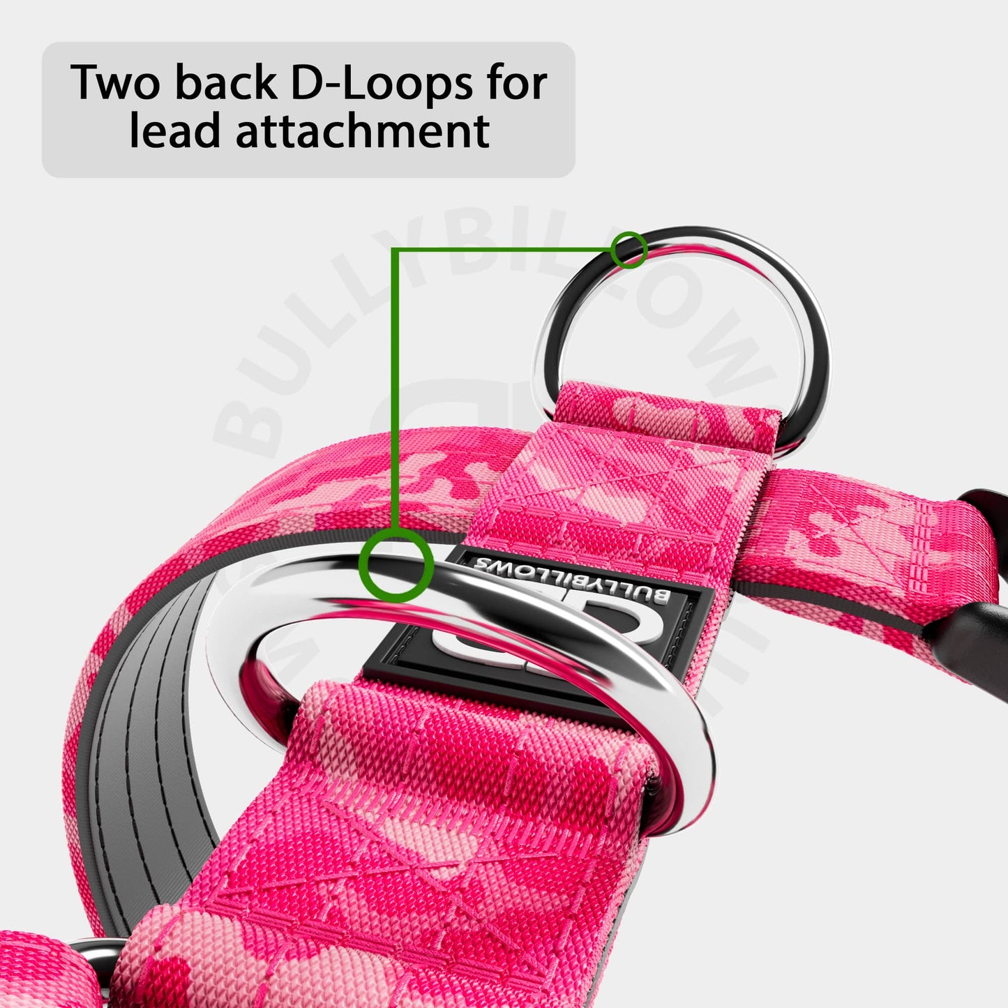 Anti-Pull TRI-Harness® | Training Dog Harness for All Breeds - Bubblegum