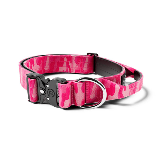 4cm Combat® Collar | With Handle & Secured Clip - Bubblegum